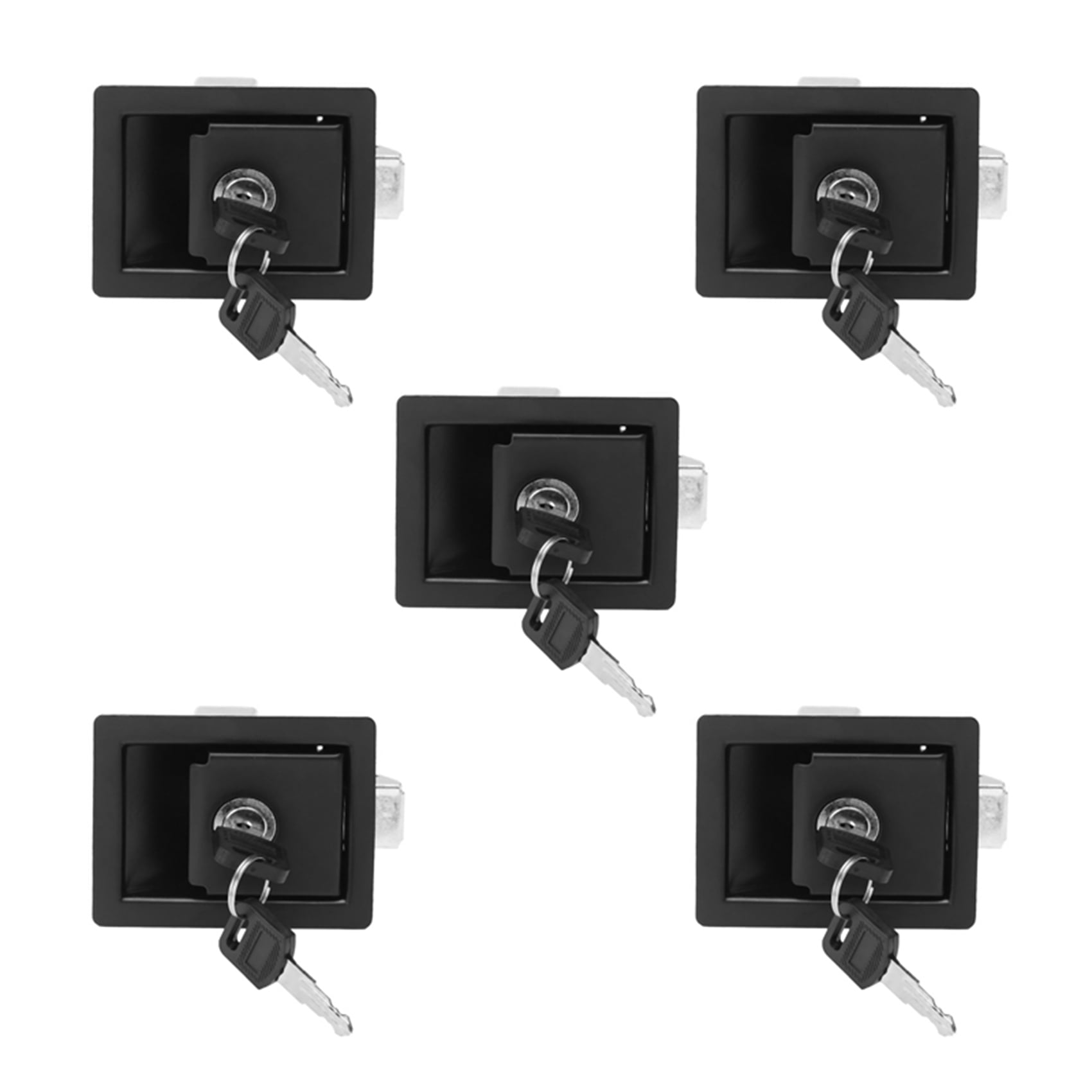 5X Rv Car Paddle Entry Door Lock Latch Handle Knob CamperTrailer Pull