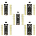 thumbnail image 1 of 5X STM32F401 Development Board, STM32F401CEU6 STM32F4 Learning Board, Support for MicroPython/ Programming, 1 of 8