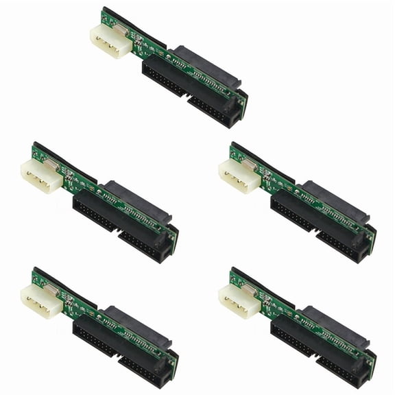 5X Sata to IDE Adapter Converter 2.5 Sata Female to 3.5 Inch IDE Male 40 Pin Port 1.5Gbs Support  133 100 HDD CD DVD
