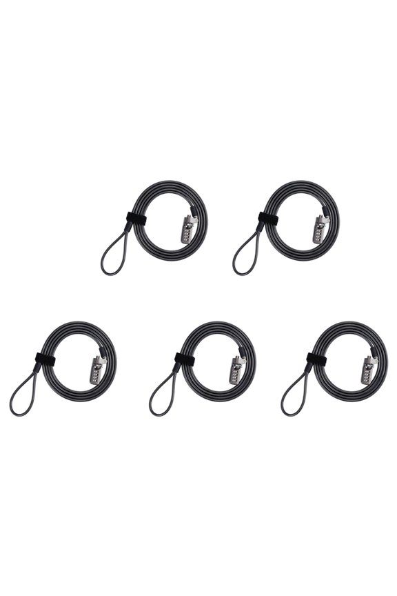 5X Security Anti-Theft Combination Laptop Notebook Cable Lock 4 Digit Password Lock
