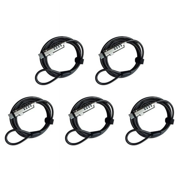 5X Security USB Password Anti-Theft Lock, Used for Anti Theft Function on Laptop, Tablet, Projector, TV