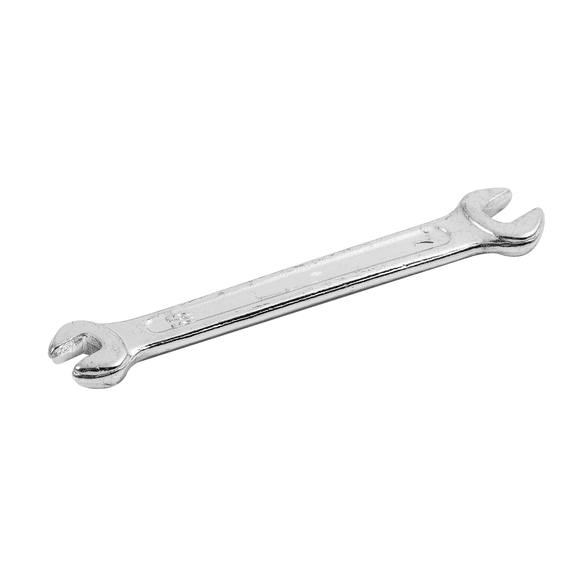 5X Silver Tone 5.5mm X 7mm U Shape Double Open-Ended Wrench Tool