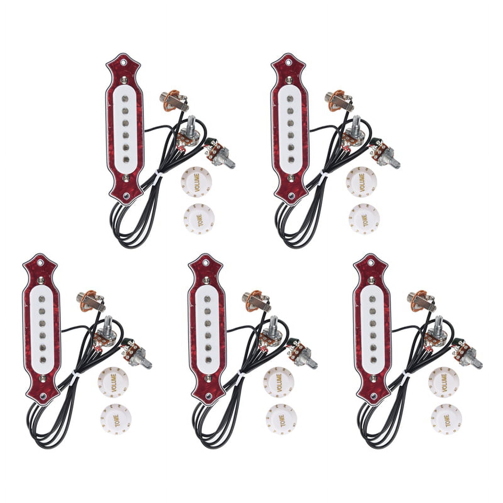5X Single Coil Magnetic Acoustic Guitar Pickup