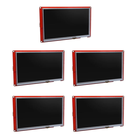 5X Smart Series NX8048P070-011R 7.0inch Resistive Touch HMI Display LCD Module Resistive Screen Without Housing