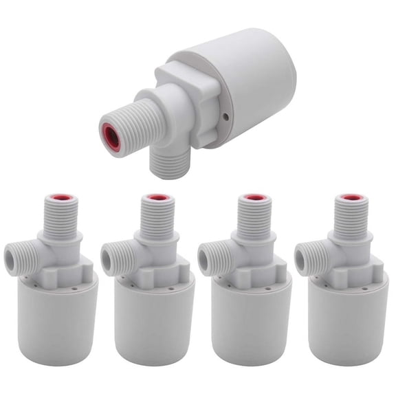 5X Solar Water Tank Water Tower Pool Automatic Water Level Controller Plastic Float Ball Valve