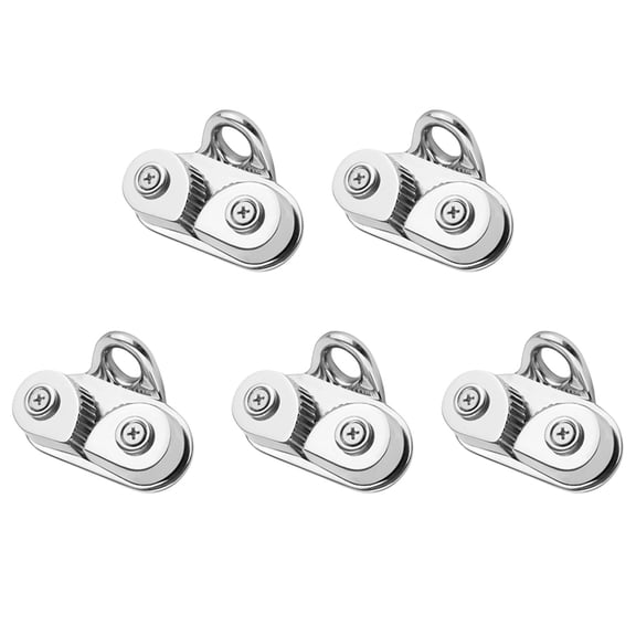 5X Stainless Steel Cam Cleat Boat Cam Cleats Fairlead Sailing Sailboat Canoe Dinghy