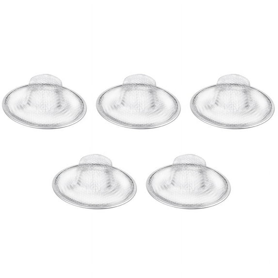 5X Stainless Steel Drainer Basin Filter Mesh Sink Strainer 3.5 Inch Top Diameter