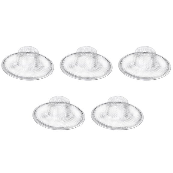 5X Stainless Steel Drainer Basin Filter Mesh Sink Strainer 3.5 Inch Top Diameter