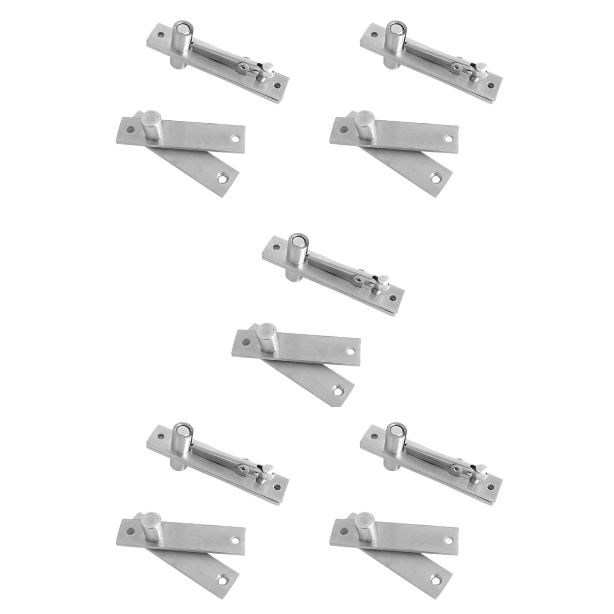 5X Stainless Steel Pivot Door Hinge Heavy Duty Pivot Hinge for Wood