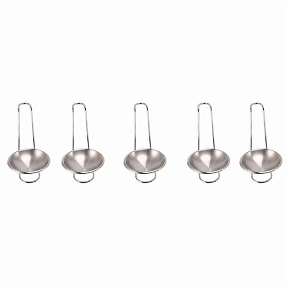5X Stainless Steel Spoon Rest Holder,Long Handle Vertical Saving Soup Ladles Holders Ladle Rest Soup Ladle Holder