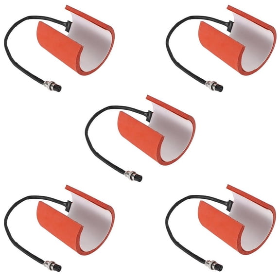 5X Sublimation Machine 220V Silicone Mug Heating Pad Mat Mug Heat Press Parts for Mugs Printing Press 11OZ Cups