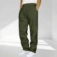 thumbnail image 1 of 5X Sweatpants for Men Big & Tall S-5X Plus Size Straight Leg Joggers Pants with Pockets and Drawstring Elastic Waist Solid Color Athletic Workout Pant, 1 of 5
