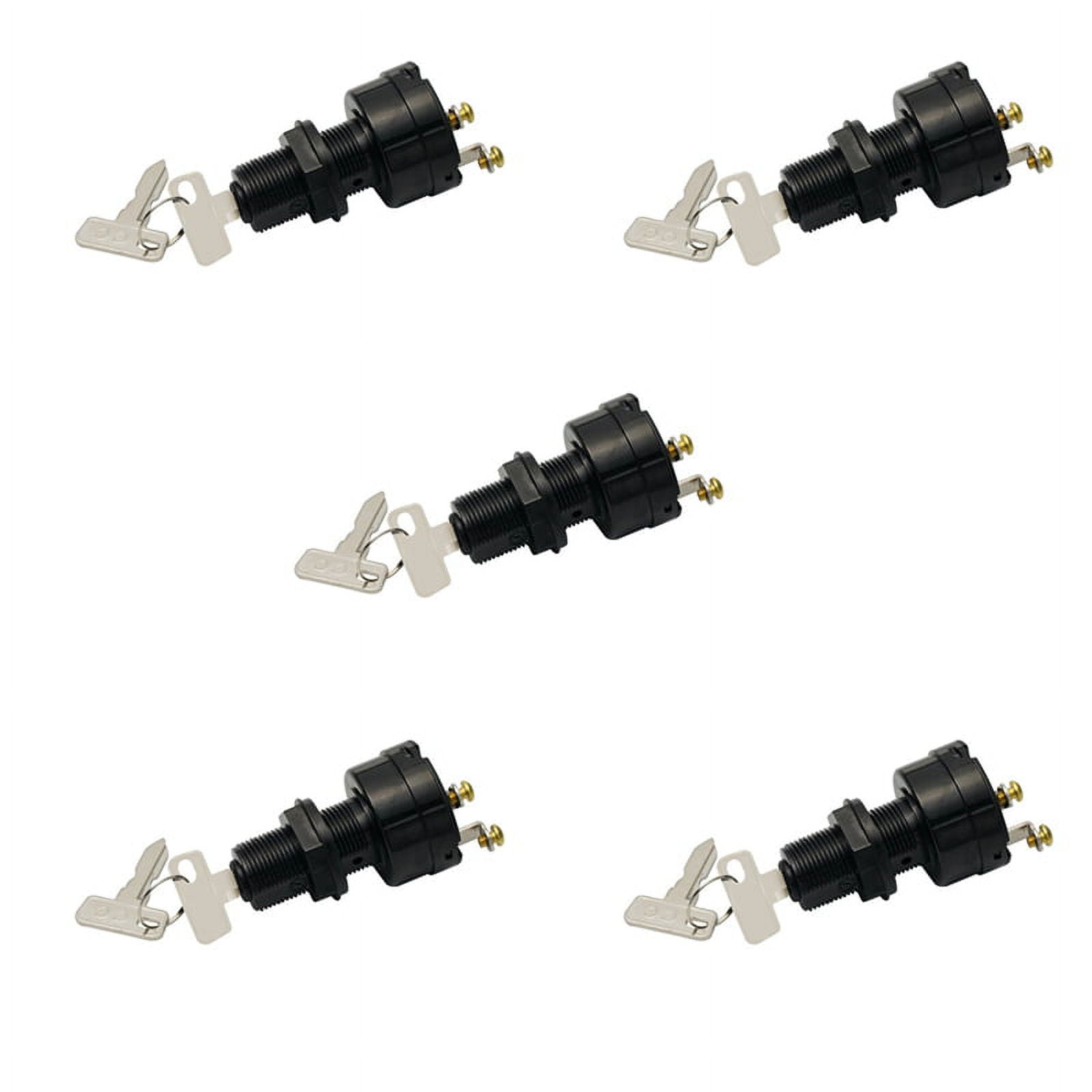 5X Switch,for Car Electric Golf Cart 1996-Up Ignition Key Switch, 36 or ...