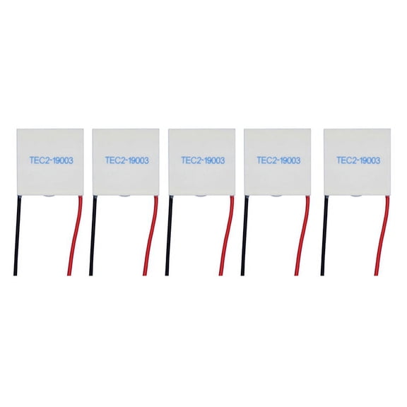5X TEC2-19003 Thermoelectric Cooler Peltier 30X30mm 19003 Double Elements Module Electronic Cooling
