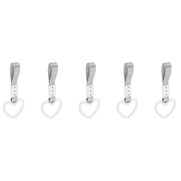 5X Tsurikawa Ring Heart JDM Train Bus Handle Hand Strap Drift Charm Strap Drift