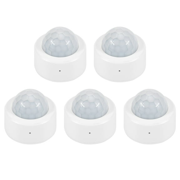 5X Tuya Zigbee PIR Motion Sensor Human Body Motion Sensor Smart Life Control Works with Home,5 x PIR Motion Sensor,White