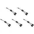 thumbnail image 1 of 5X Type C OTG USB Male to Dual 2.0 Female OTG Charge 2 Port HUB Cable Y Splitter, 1 of 8