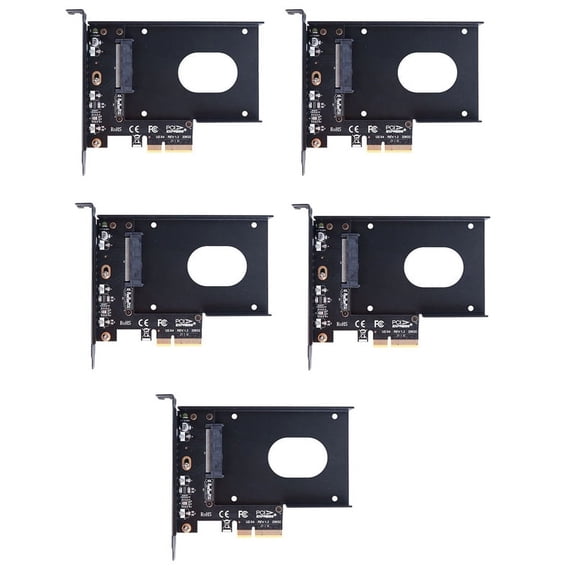 5X U2x4 Pcie 4.0 X4 U.2 Adapter Card SFF-8639 U.2 Computer Hardware Accessories PM983