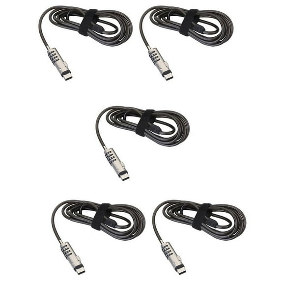 5X USB Password Lock Computer Lock Password Protection Anti-Theft Lock Universal Laptop Computer Password Lock