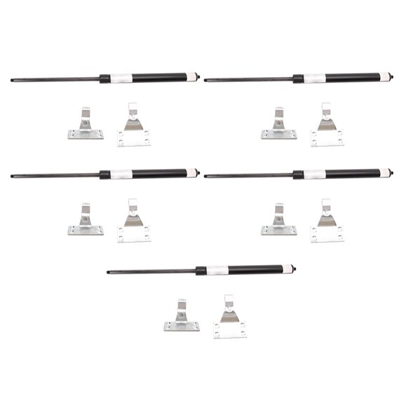 5X Under Pressure 50Kg Bed Hydraulic Hinge Force Lift Support Furniture Gas Spring Cabinet Door Kitchen Cupboard Hinges