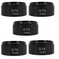 thumbnail image 1 of 5X WD120 0.7X Trinocular Stereo Microscope Auxiliary Objective Lens Barlow Lens 48mm Thread, 1 of 7