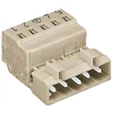 5X Wago 721-602 Terminal Block Pluggable, 2Pos, 28-12Awg
