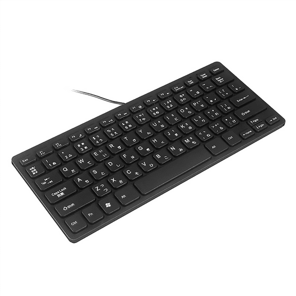 5X Wired USB Japanese/English Bilingual Keyboard for Tablet/ PC/Laptop/IOS/Android,5 * USB keyboard,black