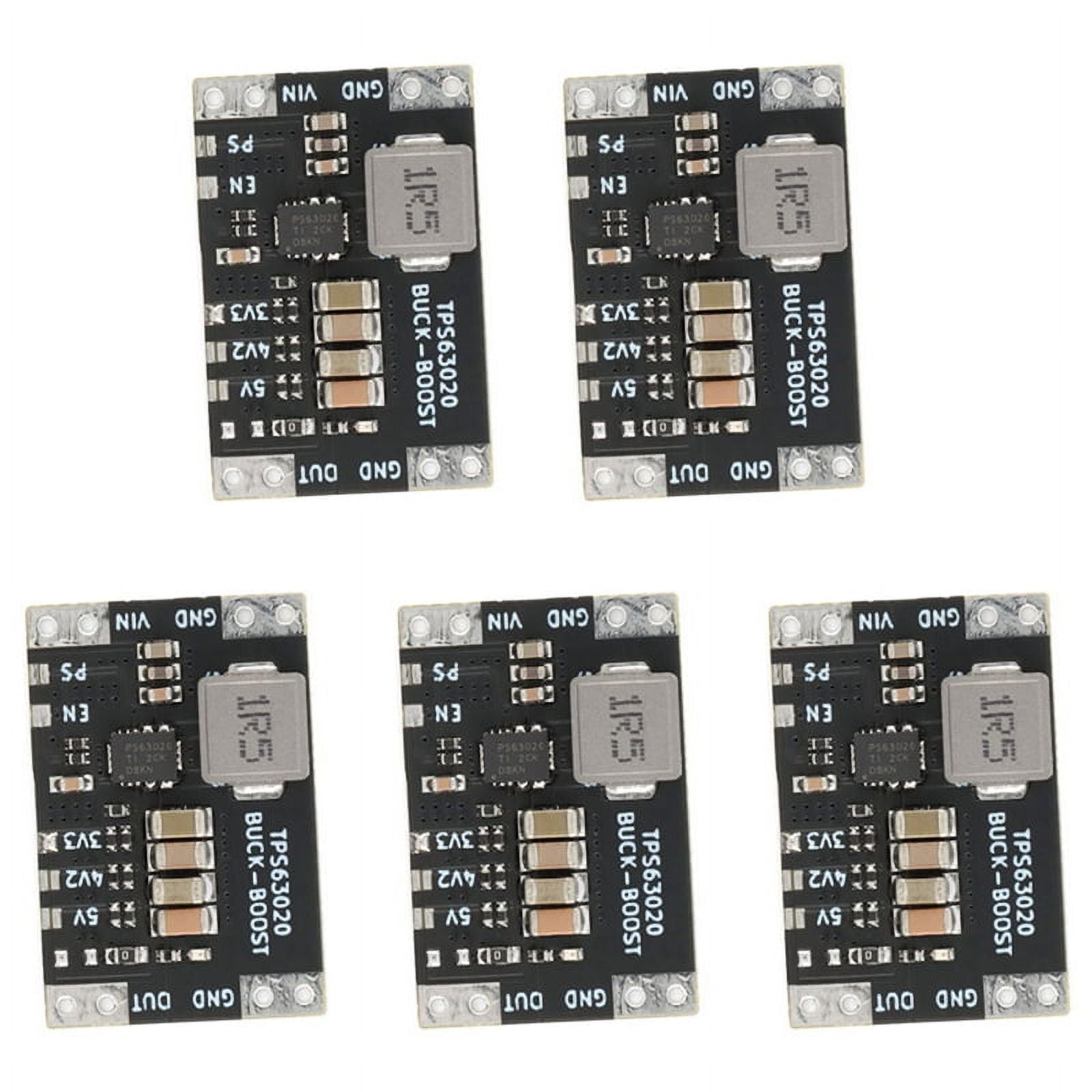 5X XL63020 TPS63020 Lithium Battery USB Automatic Boost Buck Step Up ...