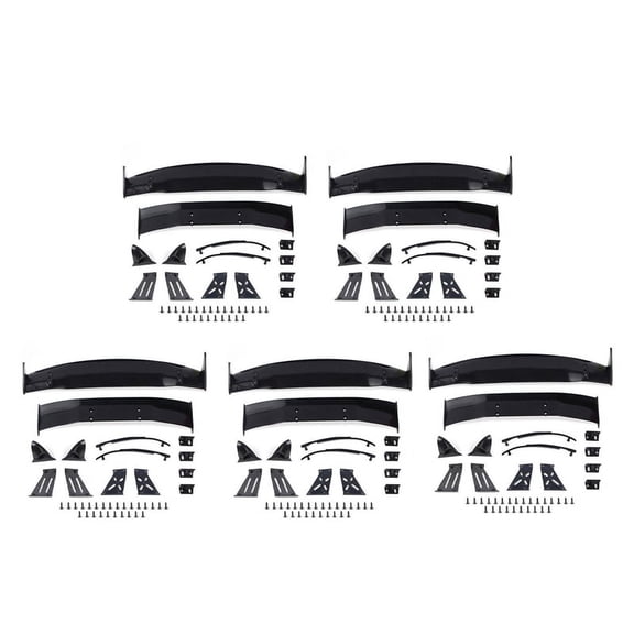 5X for 1/10 RC Racing Drift Car Rear Wings Drift Road Body Spoiler Wing Universal Parts Accessories