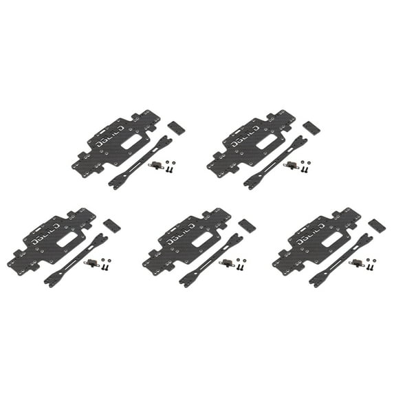 5X for K969 K979 K989 K999 P929 P939 1:28 Carbon Fiber Chassis Car Bottom Low Body Shell