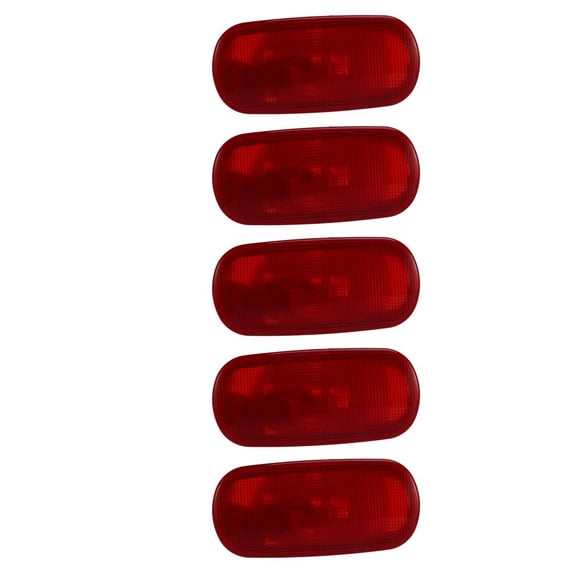 5X for Master Movano High Mount 3Rd Brake Stop Light 7700352940,5 x High Brake Light,red