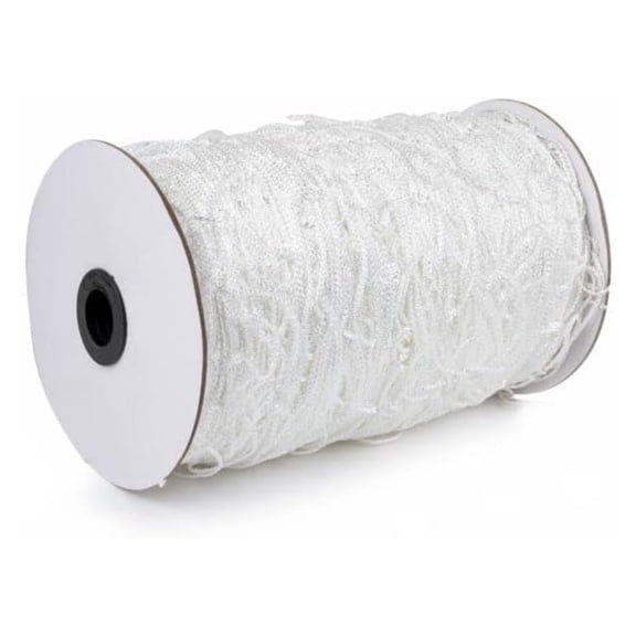5X200FT All-Season Trellis Netting w/ 5in Square Mesh (White, Nylon Gardening Net 1000 Sqft Spool Roll)