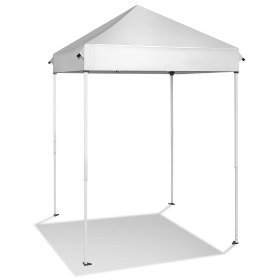 5X5' EZ POP UP Wedding Party Tent ,Folding Gazebo With Carry Bag-White