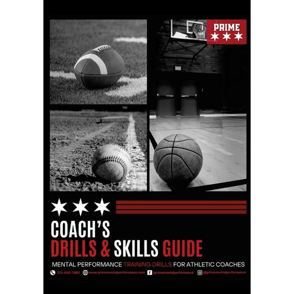 5X7" Mental Performance Drills & Skills Guide for Coaches, (Paperback)
