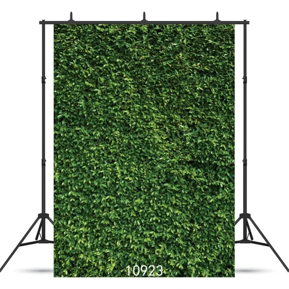 5X7Ft Green Leaves Backdrop Greenery Backdrop Natural Green Lawn Party Photograp