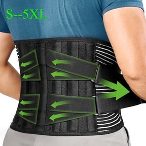 5XL oversize Back Braces for Lower Back Pain Relief, Breathable Back Support Belt for Men/Women for Work , Anti-skid Lumbar Support Belt