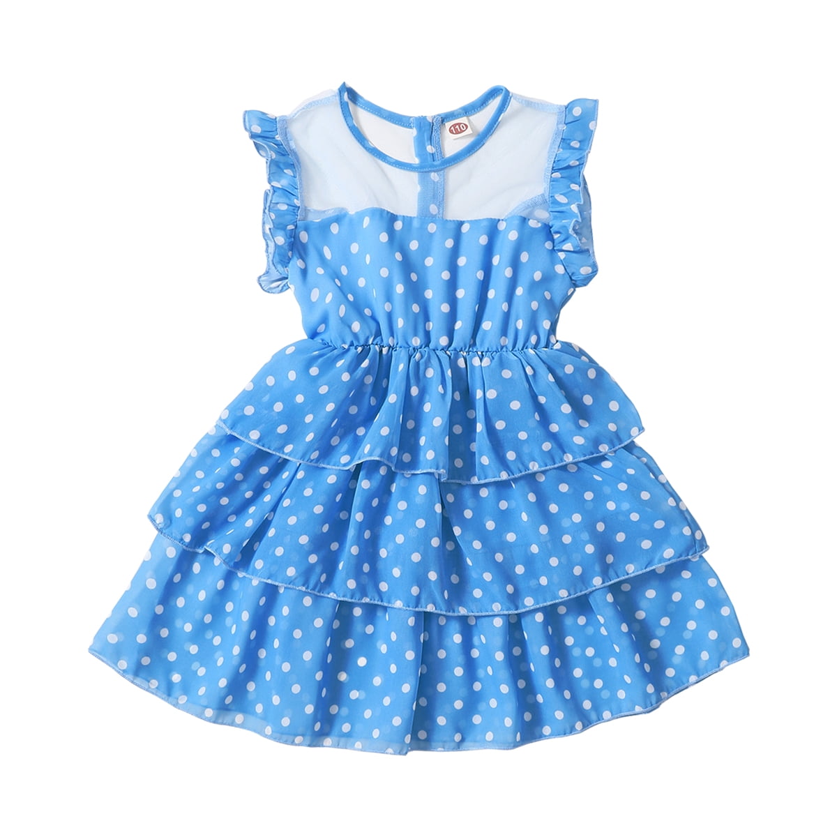 5Y Little Girl Clothes 6 Years Little Girls Summer Dress Sleeveless