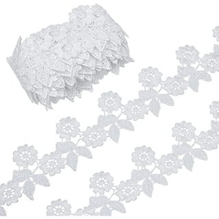 Simplicity Trim, White 3/4 inch Classy Lace Trim Great for Apparel, Home  Decorating, and Crafts, 3 Yards, 1 Each