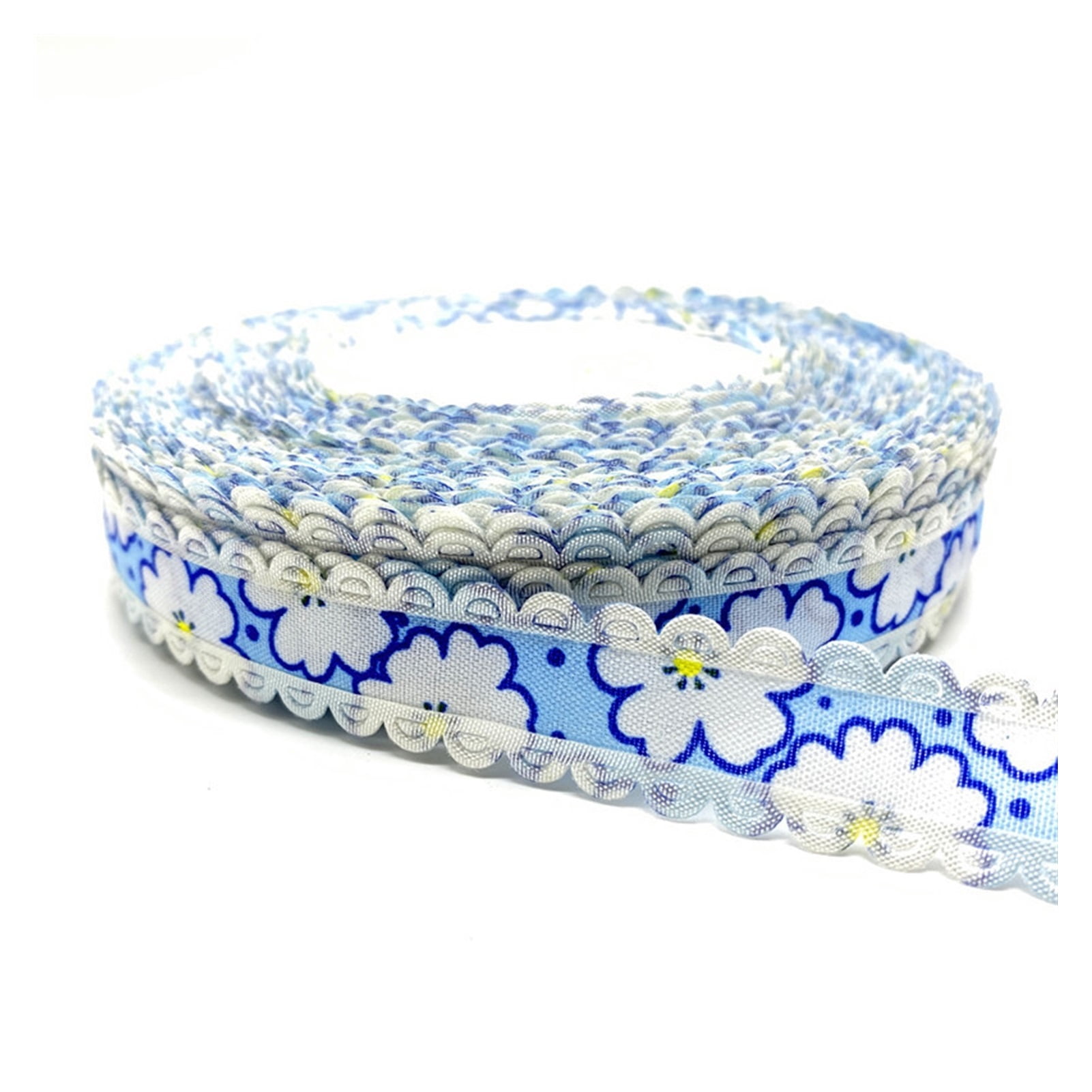 5Yards/lot 18mm Cotton Ribbon Handmade Design Printed Cotton Ribbons ...