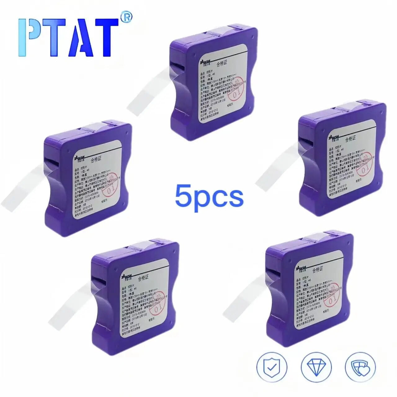 5boxes15m Dental Resin Matrix Bands Light Cured Teeth Restoration Clear