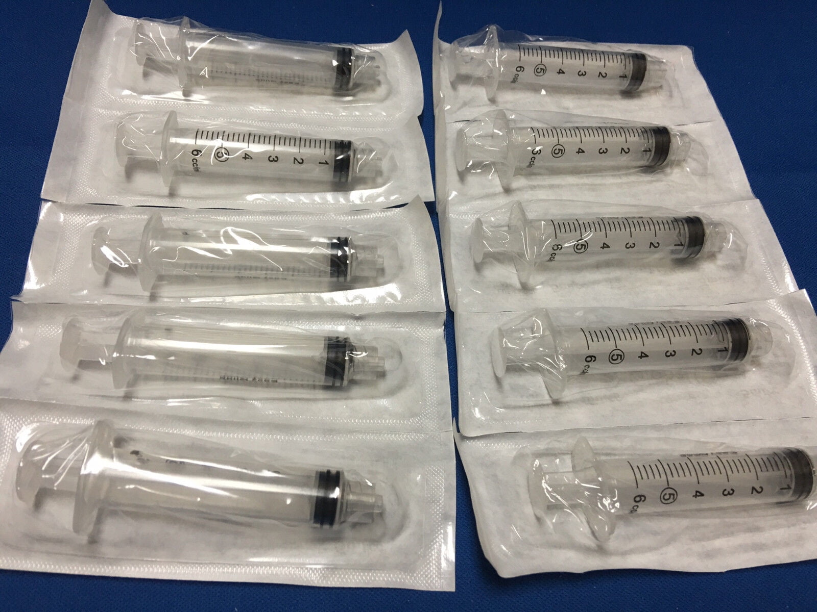 5cc LOCK SYRINGES 5mL STERILE Pack of 25 SYRINGE ONLY NO NEEDLE