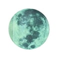 thumbnail image 1 of 5cm 3D Large Moon Fluorescent Wall Sticker Removable Glow In The Dark Sticker, 1 of 9