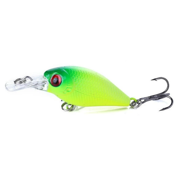 5cm Micro Crankbait Fishing Lure, Realistic Wobbler Jerkbait for Bass, Pike, Carp - 1.96 Inch Plastic Lure for All Water Bodies