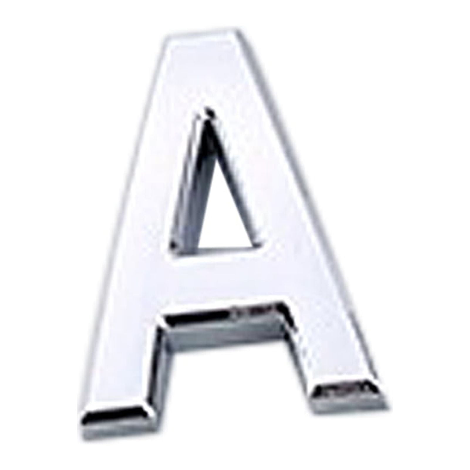 5cm plated door plaque address english letter alphabet plate sign for