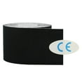 5cm x 5m, HighDensity Cotton Strapping for Sports Injuries, Black