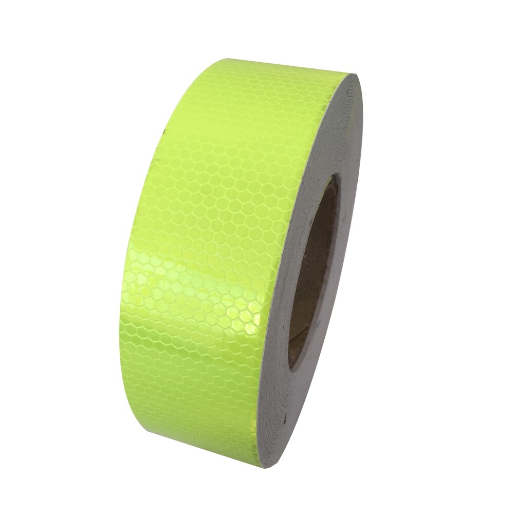 5cmx45m Lattice Reflective Warning Strip Car Sticker Truck Safety