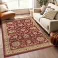 thumbnail image 1 of 5ft 3in x 7ft 3in Traditional Oriental Classic Area Rug for Living Room Bedroom, 1 of 5