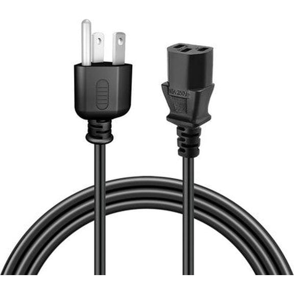 5ft AC Power Cord Cable Compatible with QSC CP12 CP8 Powered Loudspeaker 3-Prong Wire Lead