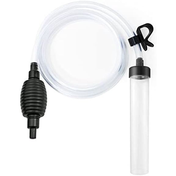 5ft Aquarium Siphon Vacuum Cleaner for Fish Tank Cleaning Gravel & Sand