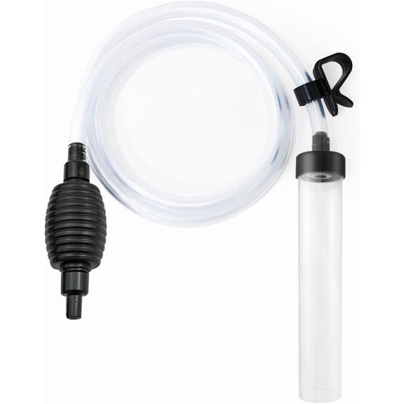 5ft Aquarium Siphon Vacuum Cleaner for Fish Tank Cleaning Gravel & Sand